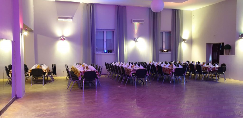 Przykładowe ustawienie sali